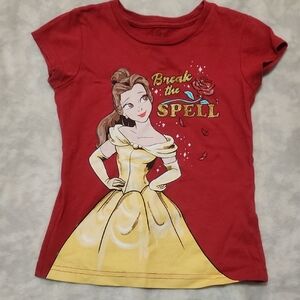 Disney Red and Yellow Princess Tee